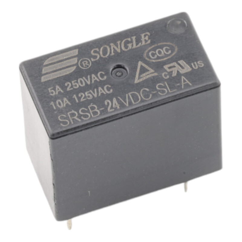 Relé SRSB-24VDC-SL-A, 24V DC/250V AC 5A