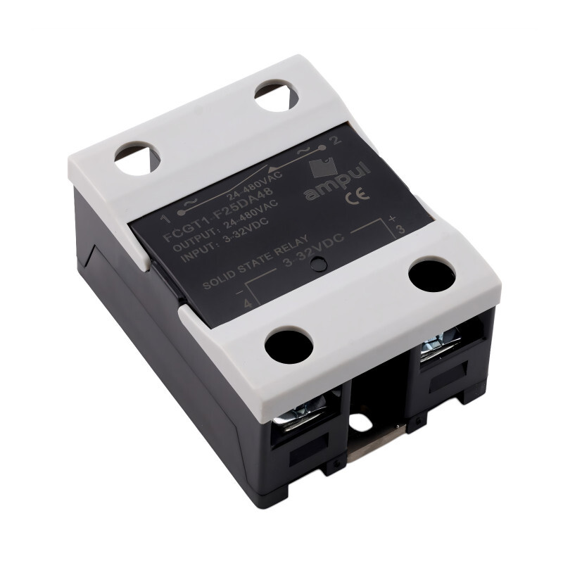 Bezkontaktné relé SSR DA, DC-AC, 3-32VDC/24-480VAC, 25 A