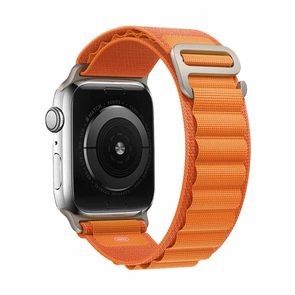 Marvelli - Nylonový remienok alpský ťah na Apple Watch - Oranžový Veľkosť: 38/40/41/42mm, Farba: Papaya