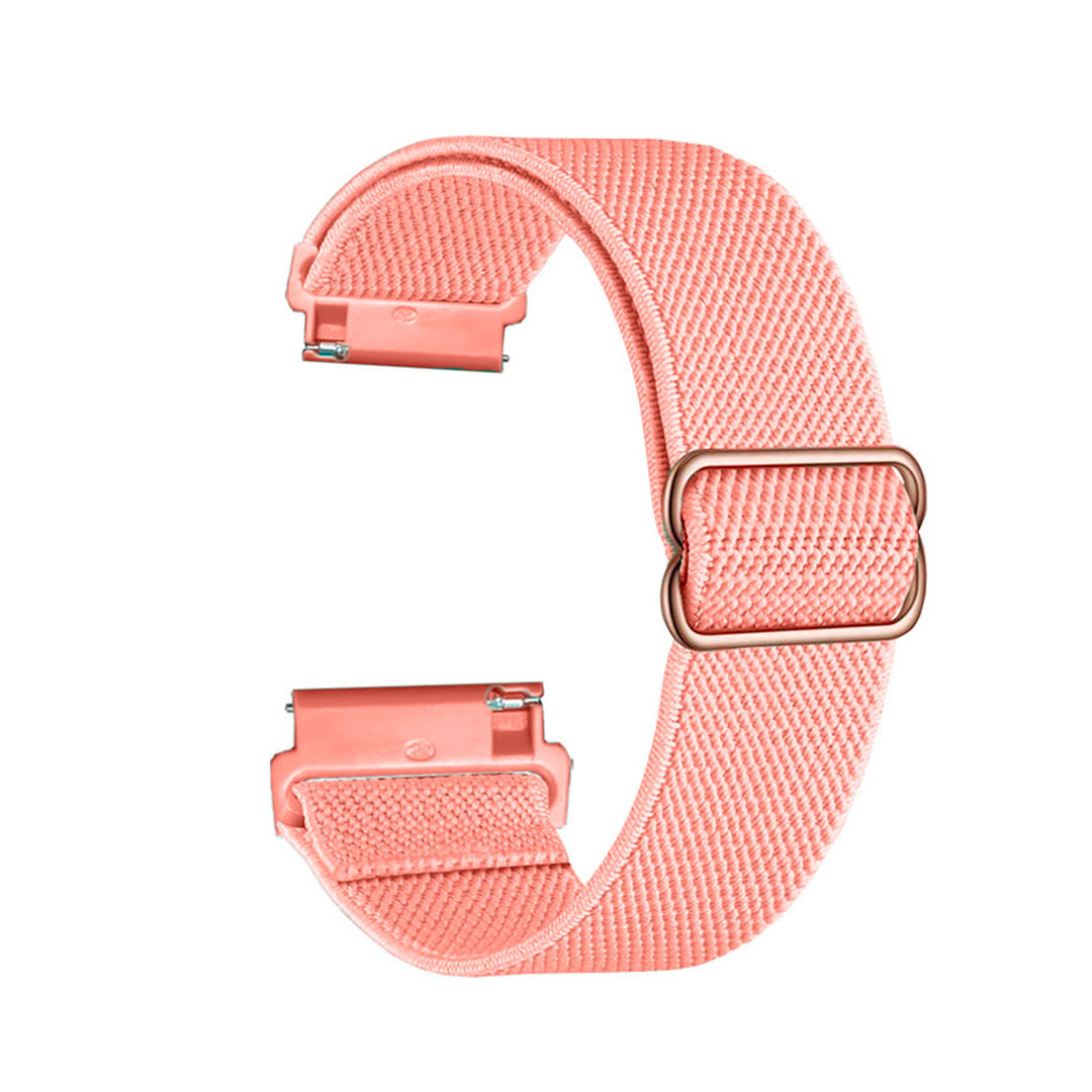 Nastavitelný nylonový remienok na smart hodinky 22mm Veľkosť: 22mm, Farba: Ružová