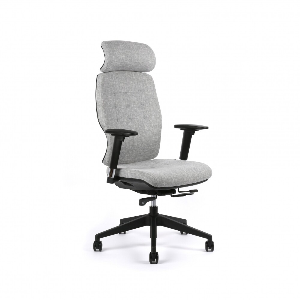 Kancelárska ergonomická stolička SELENE — viac farieb Sivá F82