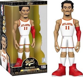 Funko Vinyl Gold 12": NBA- Trae Young w/CH