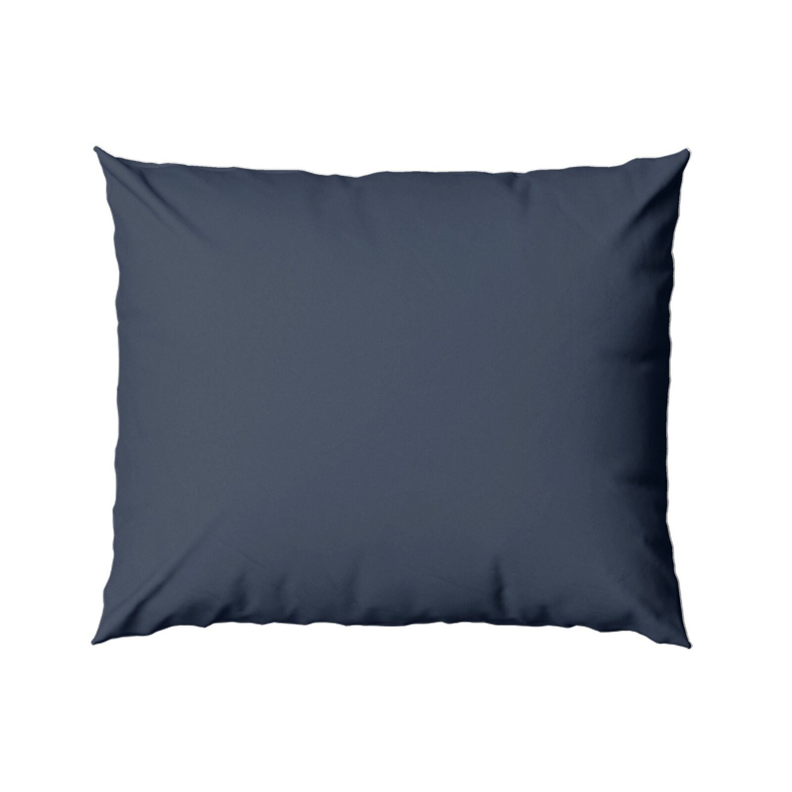 Bavlněný saténový povlak na polštář Fashion 013 50x60 cm indigo