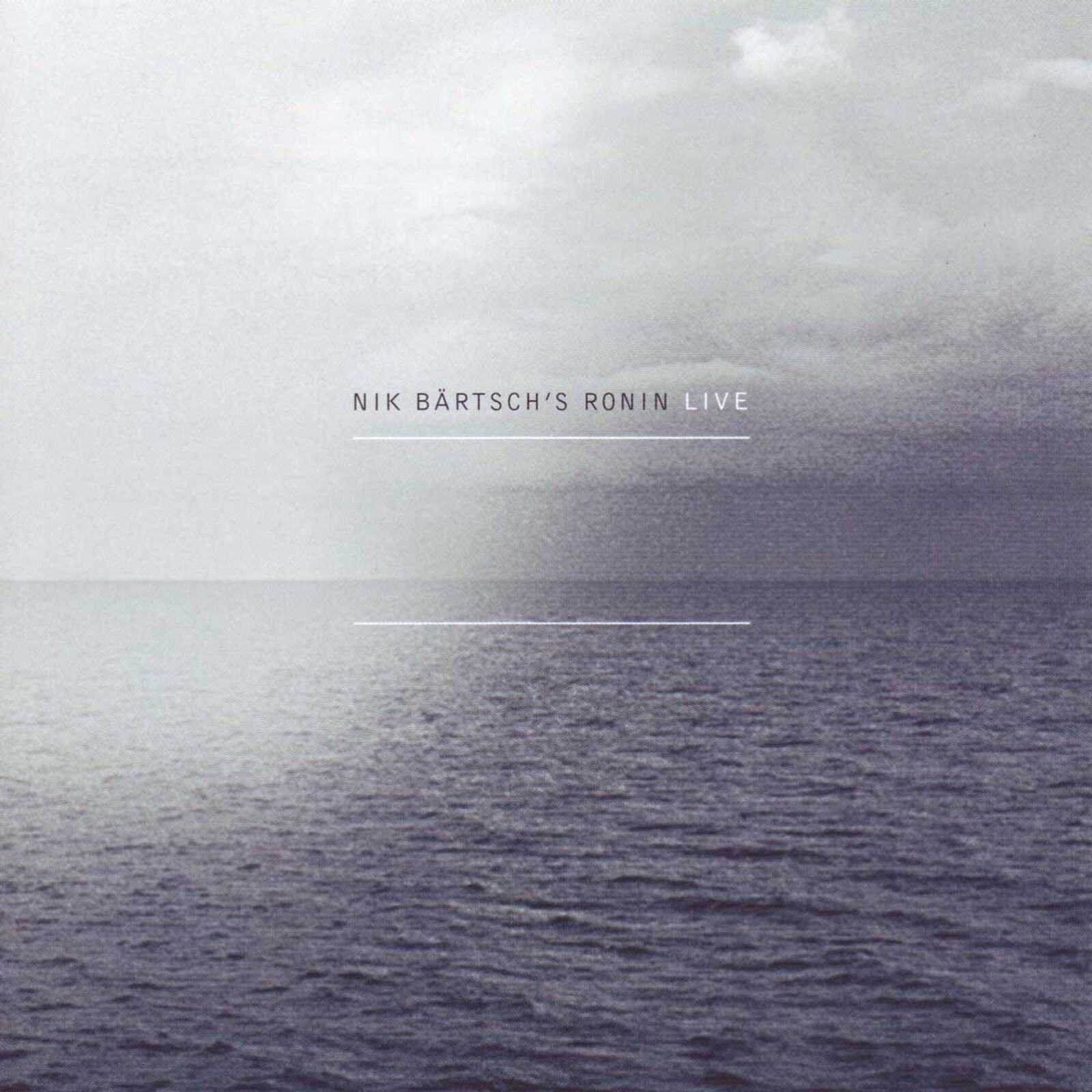 Nik Bärtsch's Ronin, LIVE, CD