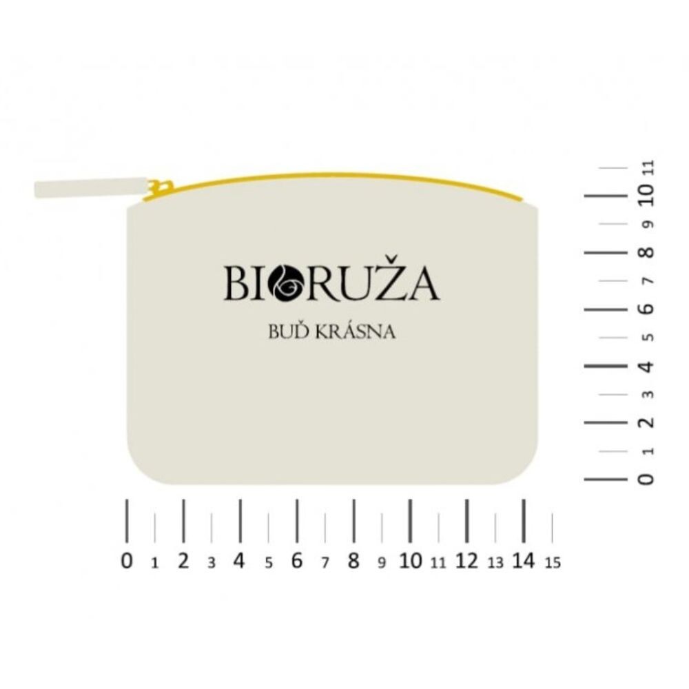 Kozmetická taštička Buď krásna  Bioruža 1ks