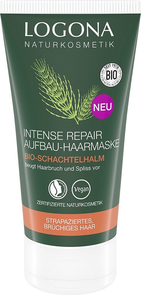 Logona Maska na vlasy INTENSE REPAIR s BIO prasličkou 150ml
