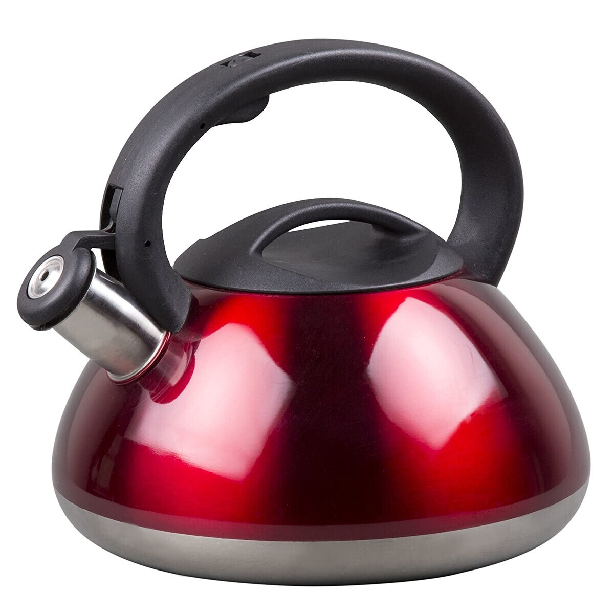 MAKRO - Čajník Whistling Kettlle 3L, červený