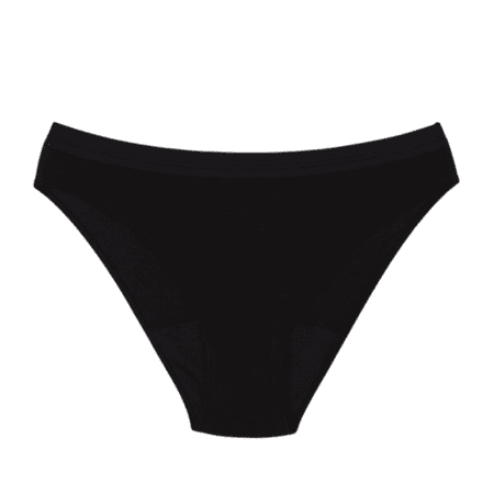 SNUGGS Menštruačné nohavičky Brief-Tencel pre silnú menštruáciu veľkosť L čierna farba 1 ks