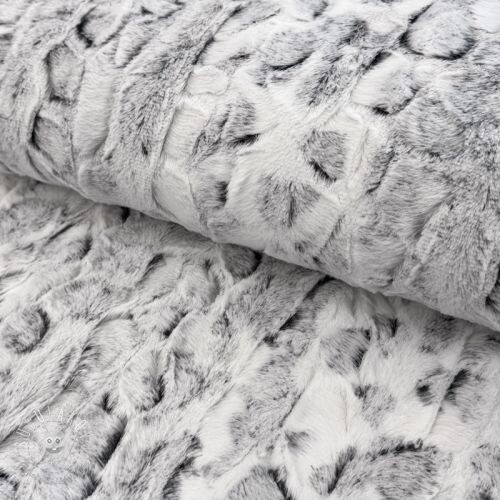 Umelá kožušina Animal skin black