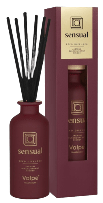 BISPOL SENSUAL - Vonné tyčinky v elegantnom dizajne jazmín & zázvor & čierne ríbezle, 80 ml