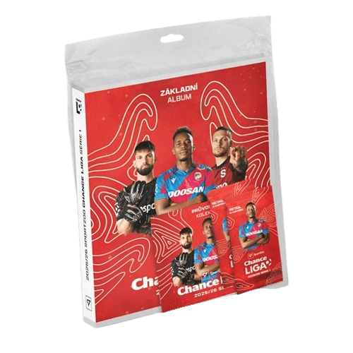 Sportzoo Futbalové karty Chance Liga 2025-2026 1st Series Starter Pack