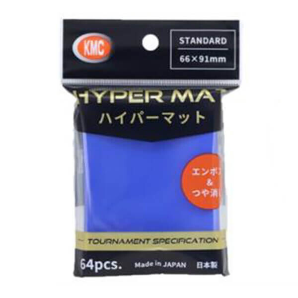 KMC Obaly na karty KMC Standard Sleeves - Hyper Mat Aqua - 64 ks