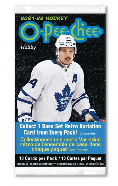 Upper Deck 2021-22 NHL Upper Deck O-Pee-Chee Hobby balíček