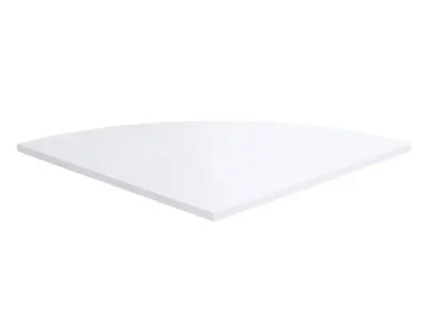 Rohový nadstavec k stolu Calvia, biela%