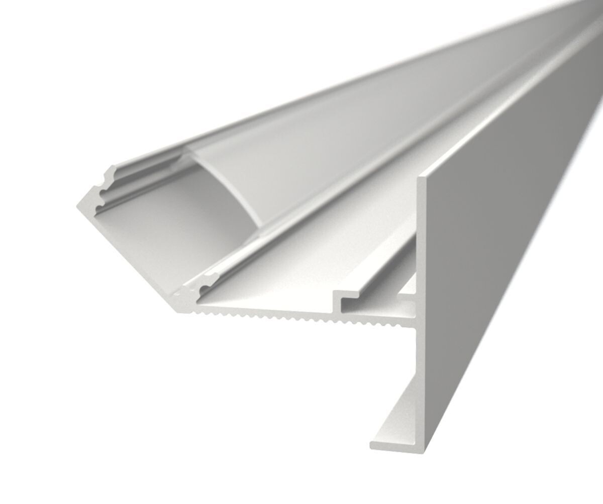 LED Solution Vstavaný profil do SDK pre LED pásiky V15 biely Vyberte variantu a dĺžku: Profil bez difúzora 1m LP501W-1M