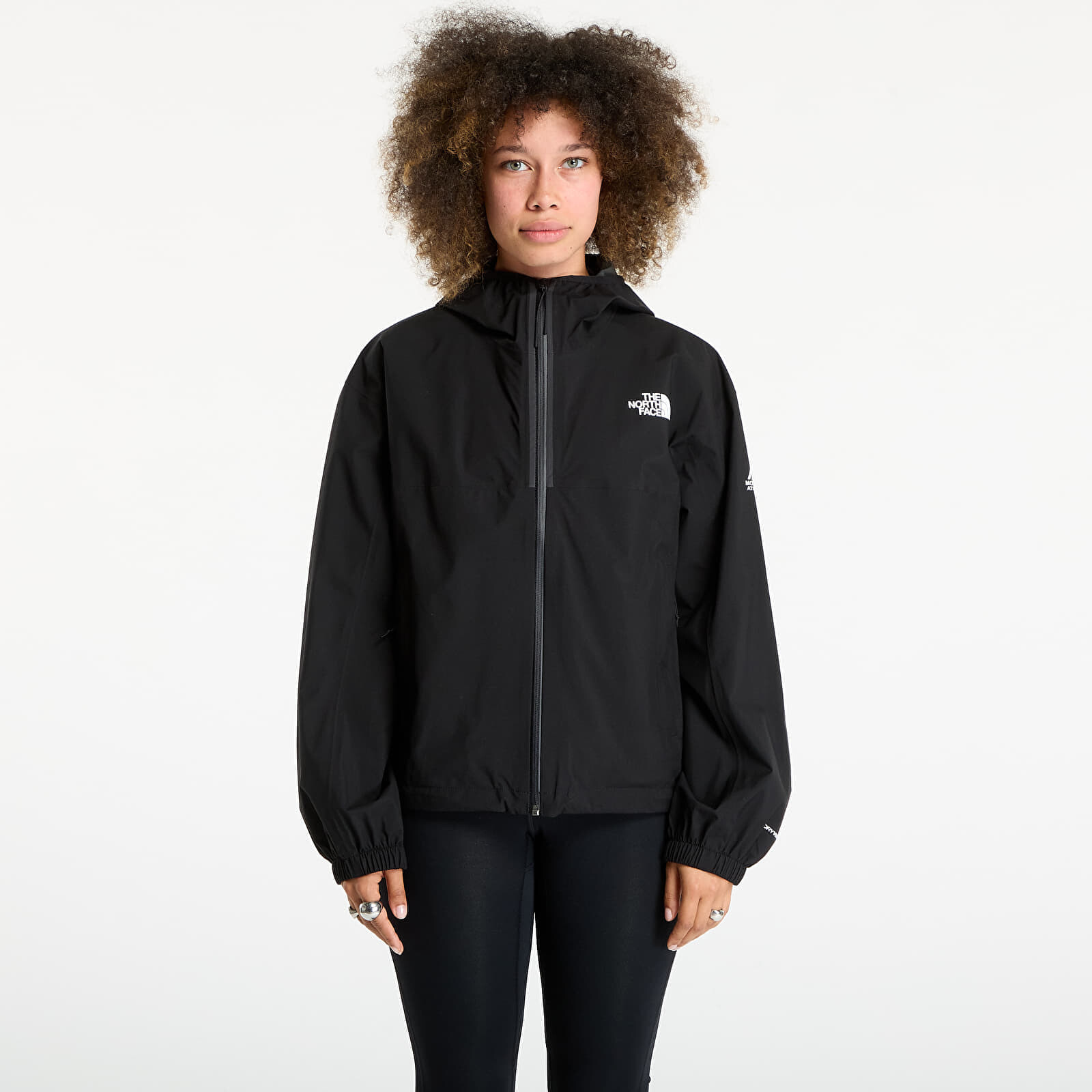 Bunda The North Face W Mountain Athletics Rainlit Hooded Jack TNF Black M