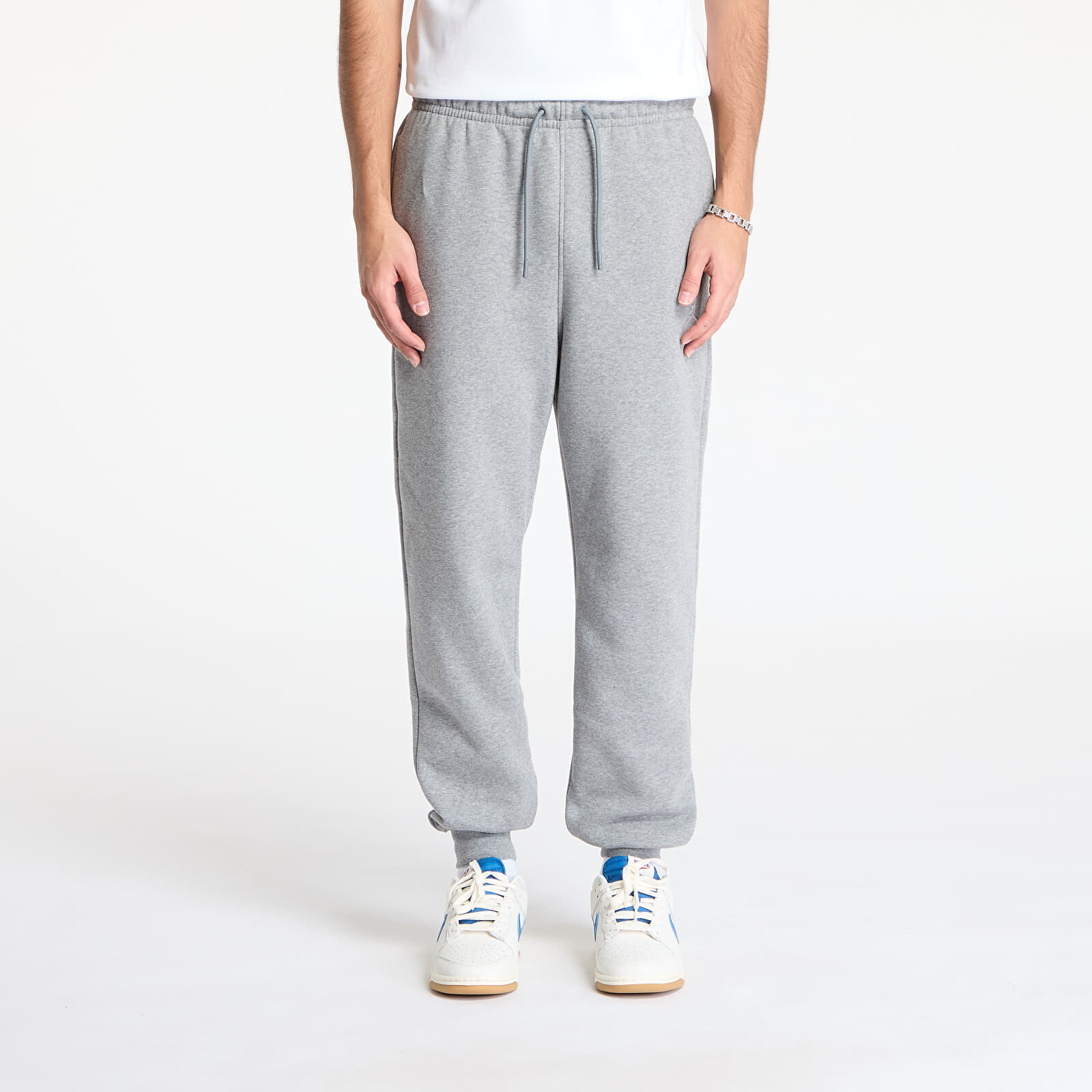 Tepláky Jordan Brooklyn Fleece Men's Pants Carbon Heather/ White L