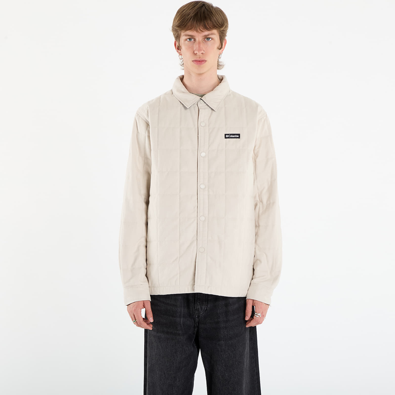 Bunda Columbia Landroamer™ Quilted Shirt Jacket Dark Stone M