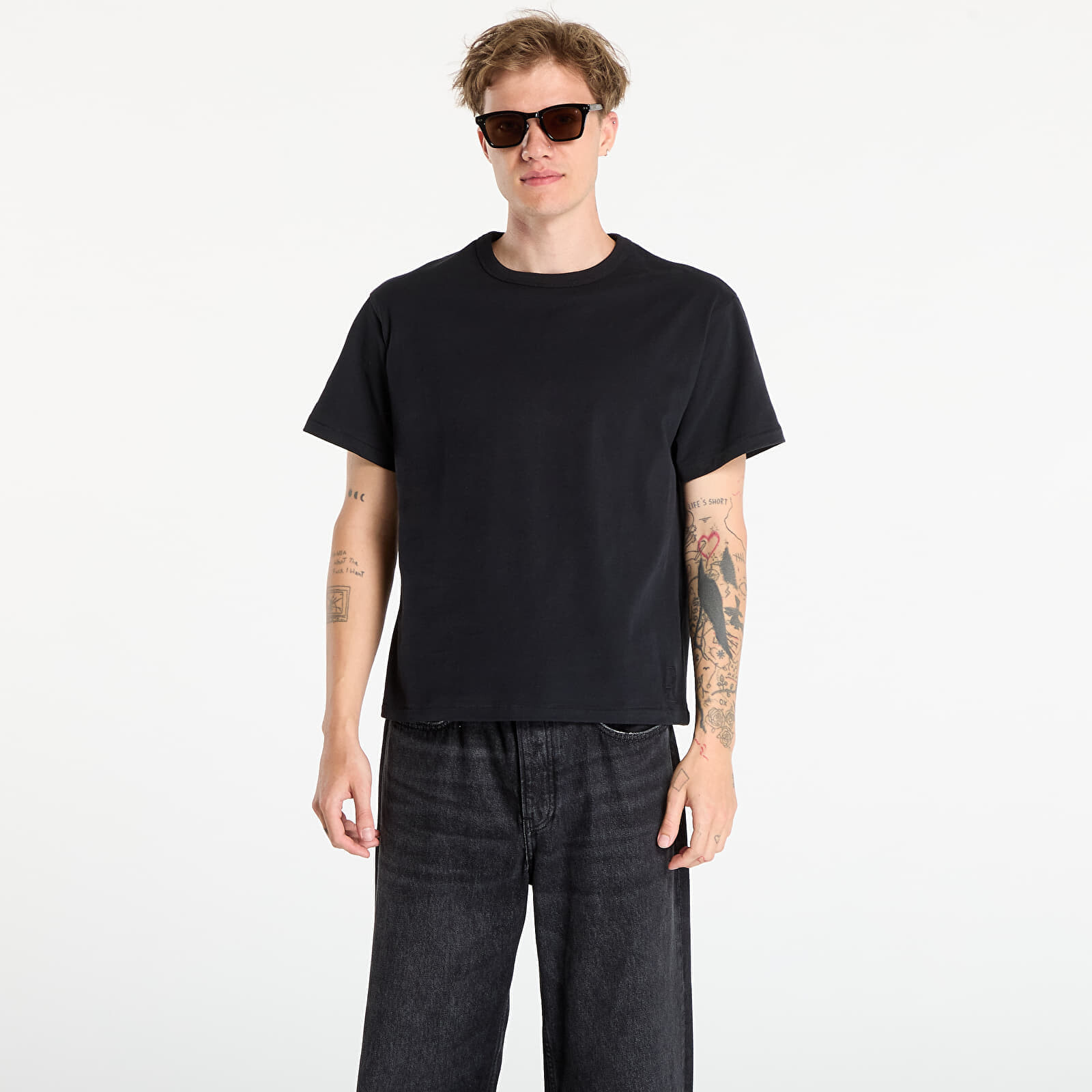 Tričko Brain Dead Easy T-Shirt Black XS