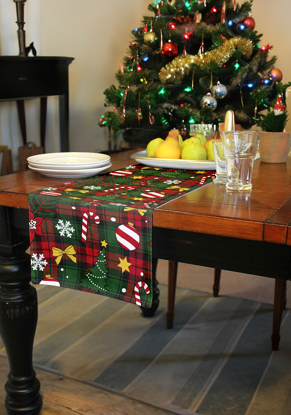 Guirca Vianočný behúň na stôl 28 x 300 cm