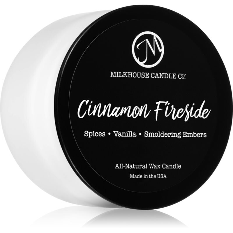 Milkhouse Candle Co. Creamery Cinnamon Fireside vonná sviečka Sampler Tin 106 g