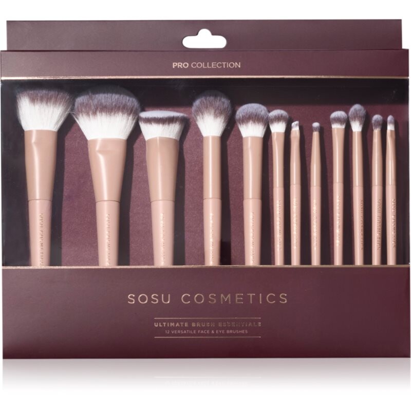 SOSU Cosmetics Ultimate Brush Essentials sada štetcov