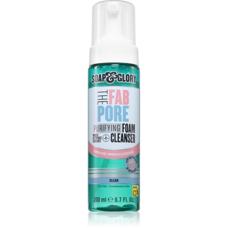 Soap & Glory The Fab Pore čistiaca pena na tvár 200 ml