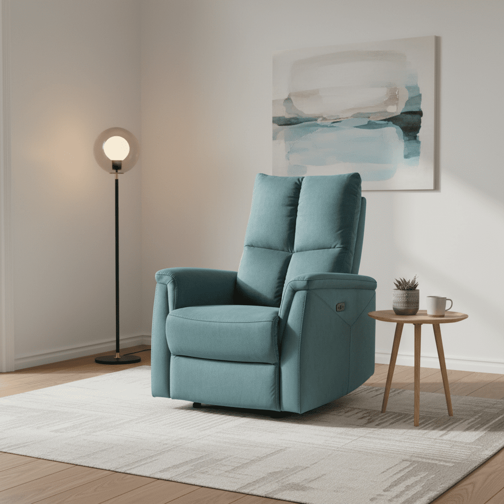 Signal Relaxačné kreslo NEPTUN VELVET | zelená