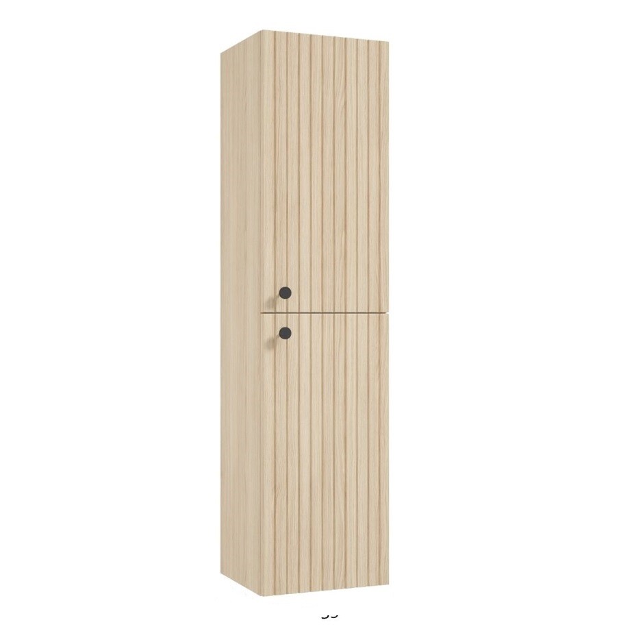 ArtDef Vysoká skrinka do kúpeľne RIETTI DUB VICENZA C35