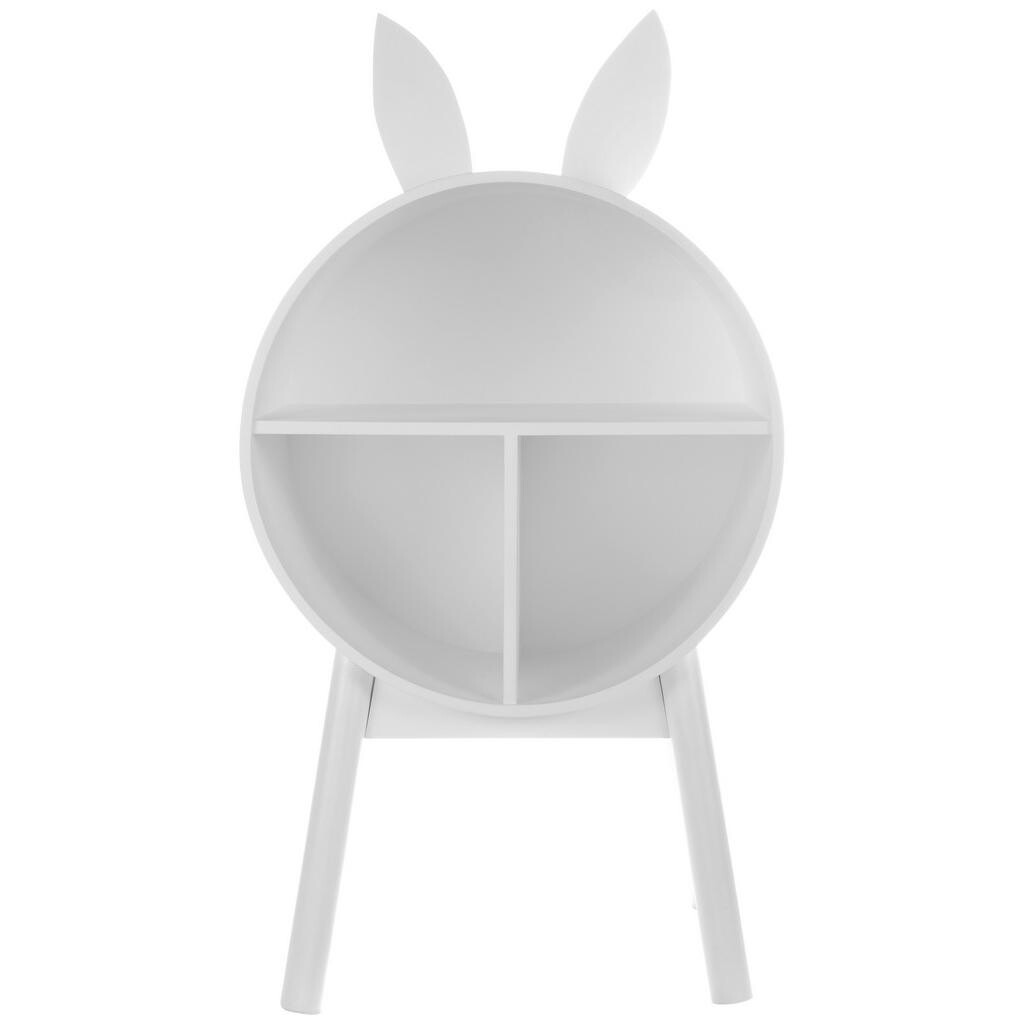 My Baby Lou DETSKÝ REGÁL, borovica, biela, 38/72/20 cm