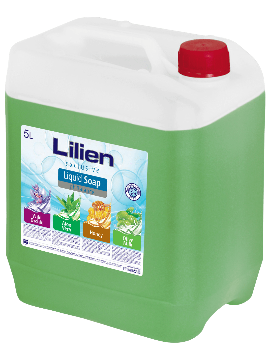 LILIEN Tekuté mýdlo Aloe Vera 5000 ml