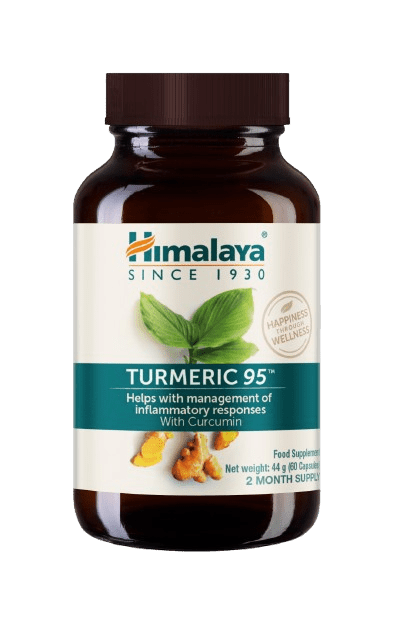 HIMALAYA Organic Tumeric 95 BIO 60 kapslí