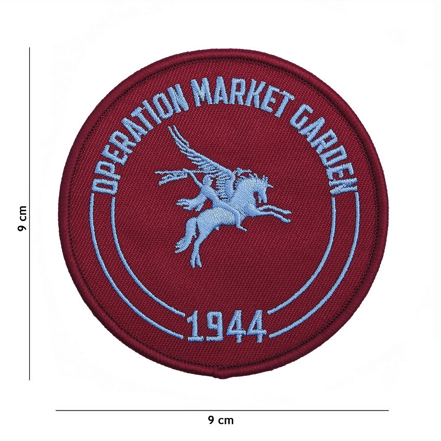 Nášivka textilná Fostex Operation Market Garden - červená-biela