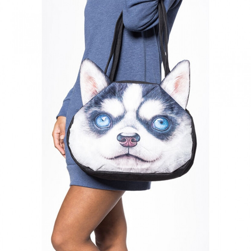 Kabelka 3D Husky - farebná