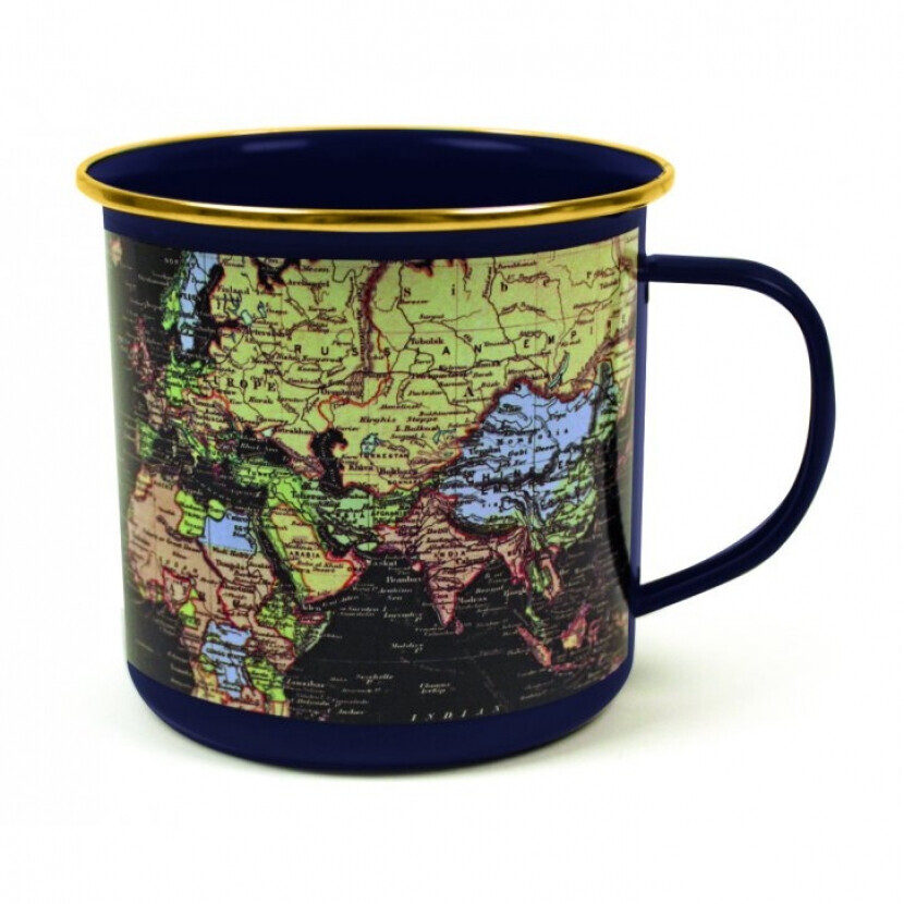 Plecháčik s mapou sveta - čierny