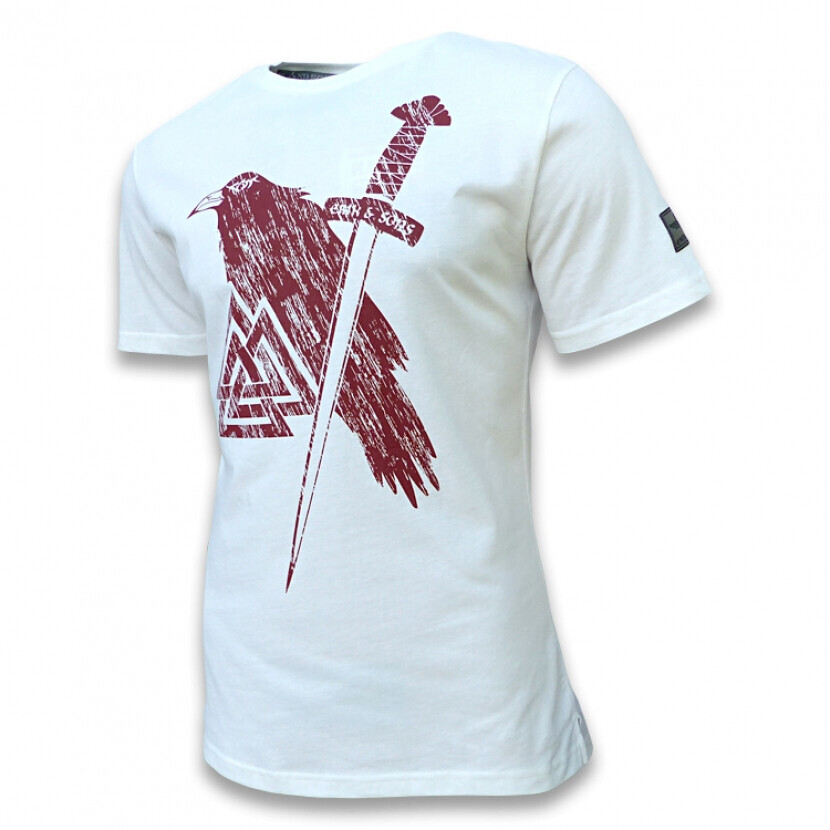 Tričko Erik and Sons Rav - biele, XXL