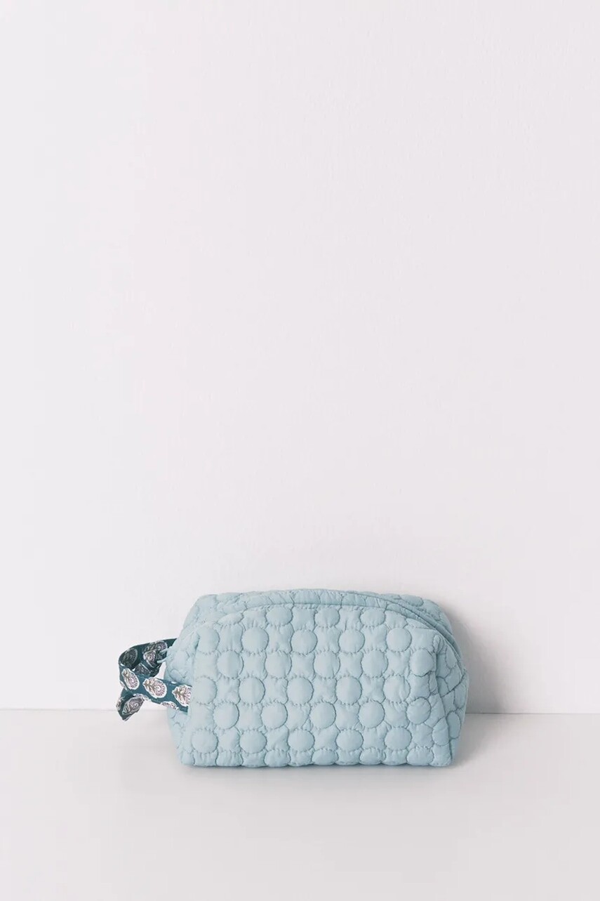 Kozmetická taška women'secret tyrkysová farba, 4842016