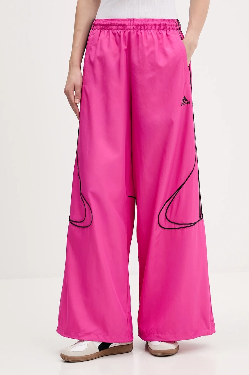 Tepláky adidas Originals Teamgeist ružová farba, s nášivkou, JV7481