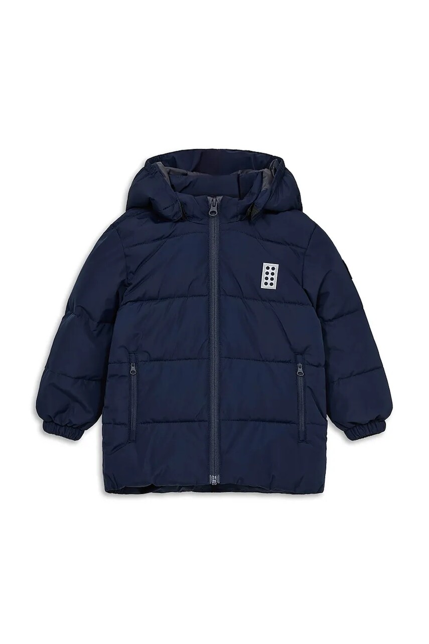 Detská bunda Lego LWJOJO 703 tmavomodrá farba, 11010916