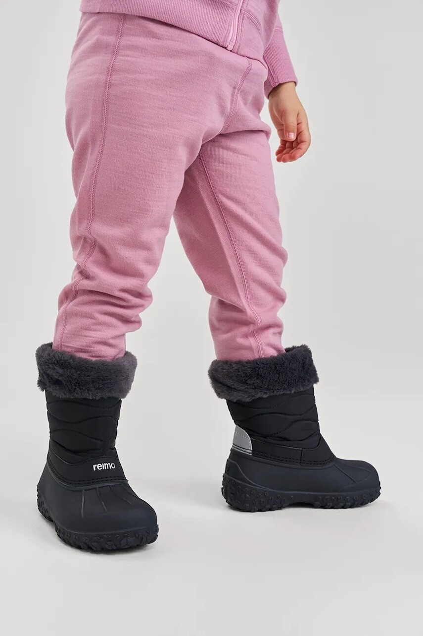 Zimné topánky Reima Muhvari čierna farba, 5400149A