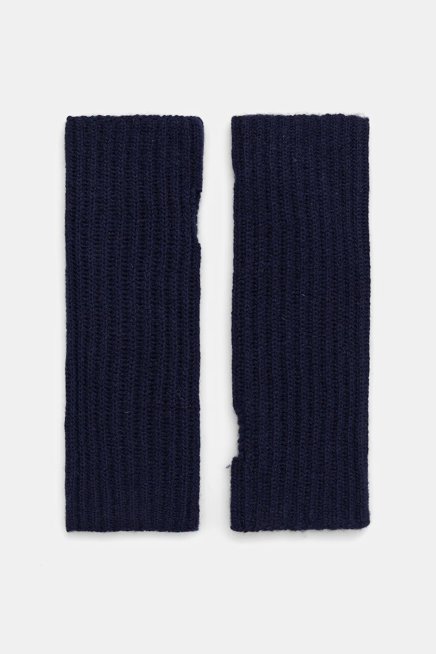 Rukavice United Colors of Benetton tmavomodrá farba, 1244DG00H