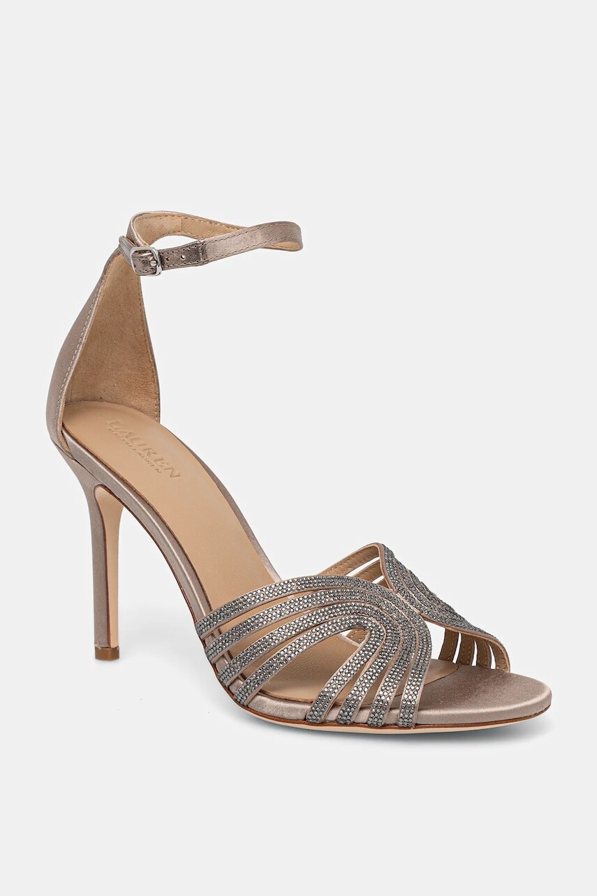 Sandále Lauren Ralph Lauren Allie Mtstrp zlatá farba, 802P02072001