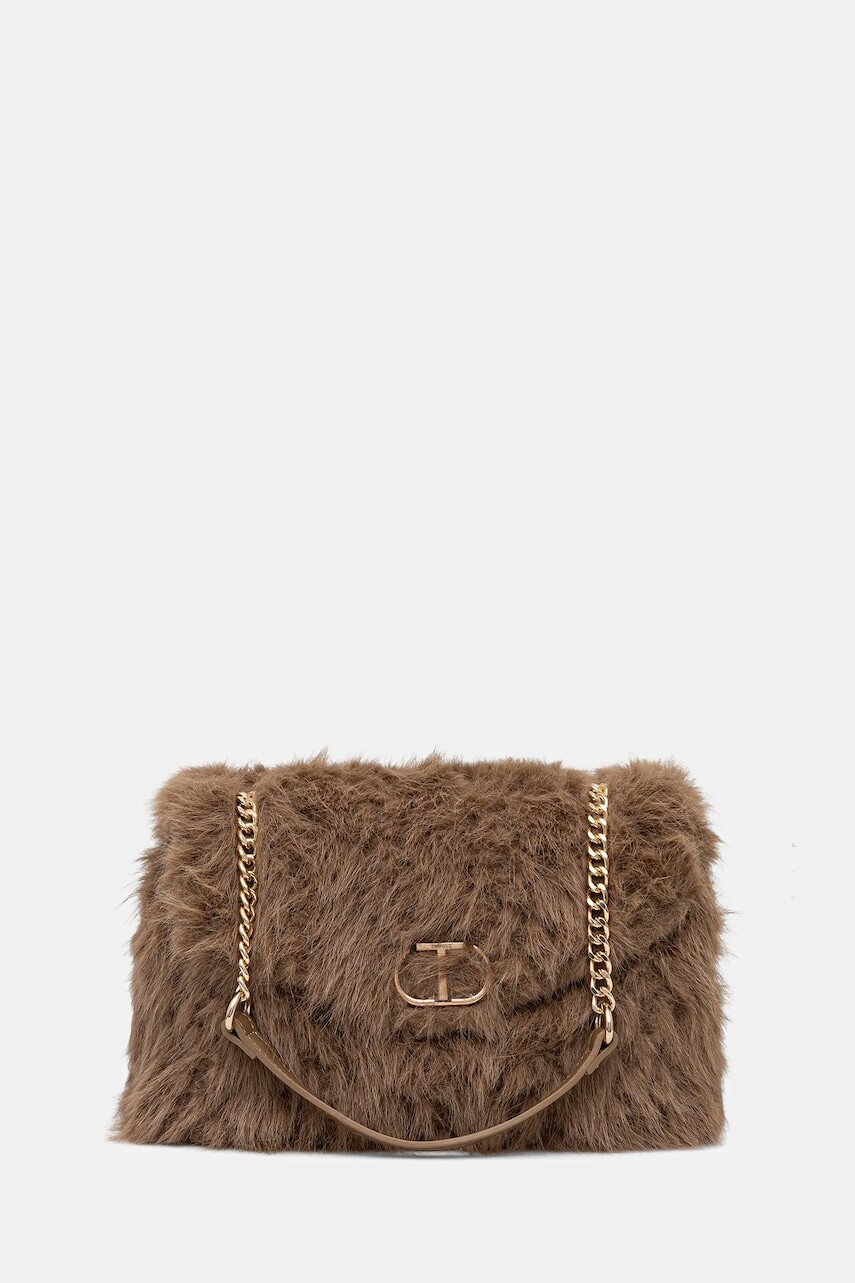 Kabelka Twinset béžová farba, 252TD8230