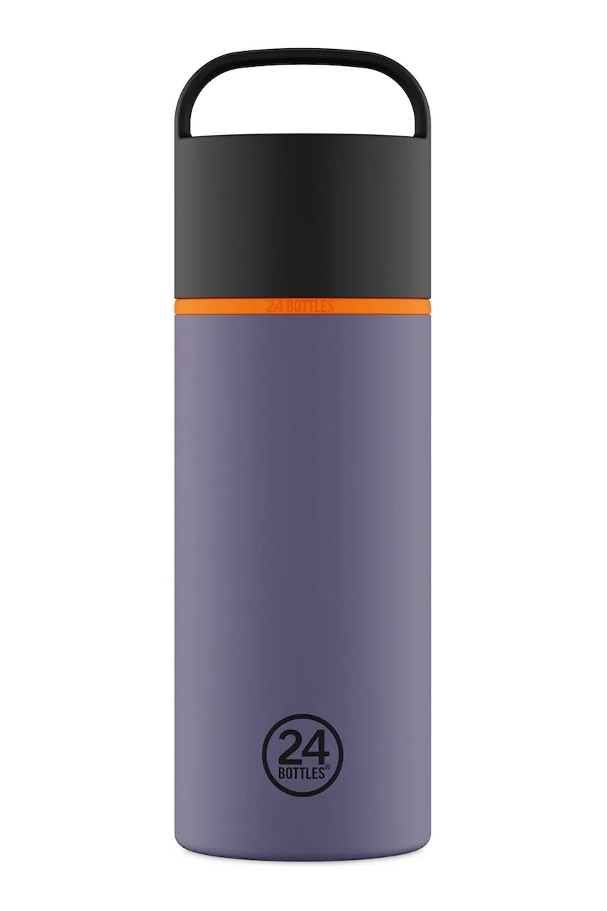 Termo fľaša 24bottles Spin 730ml Dusk fialová farba, Spin.730.Dusk