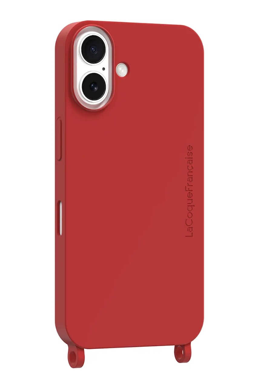 Puzdro na mobil LaCoqueFrançaise IPHONE 17 červená farba