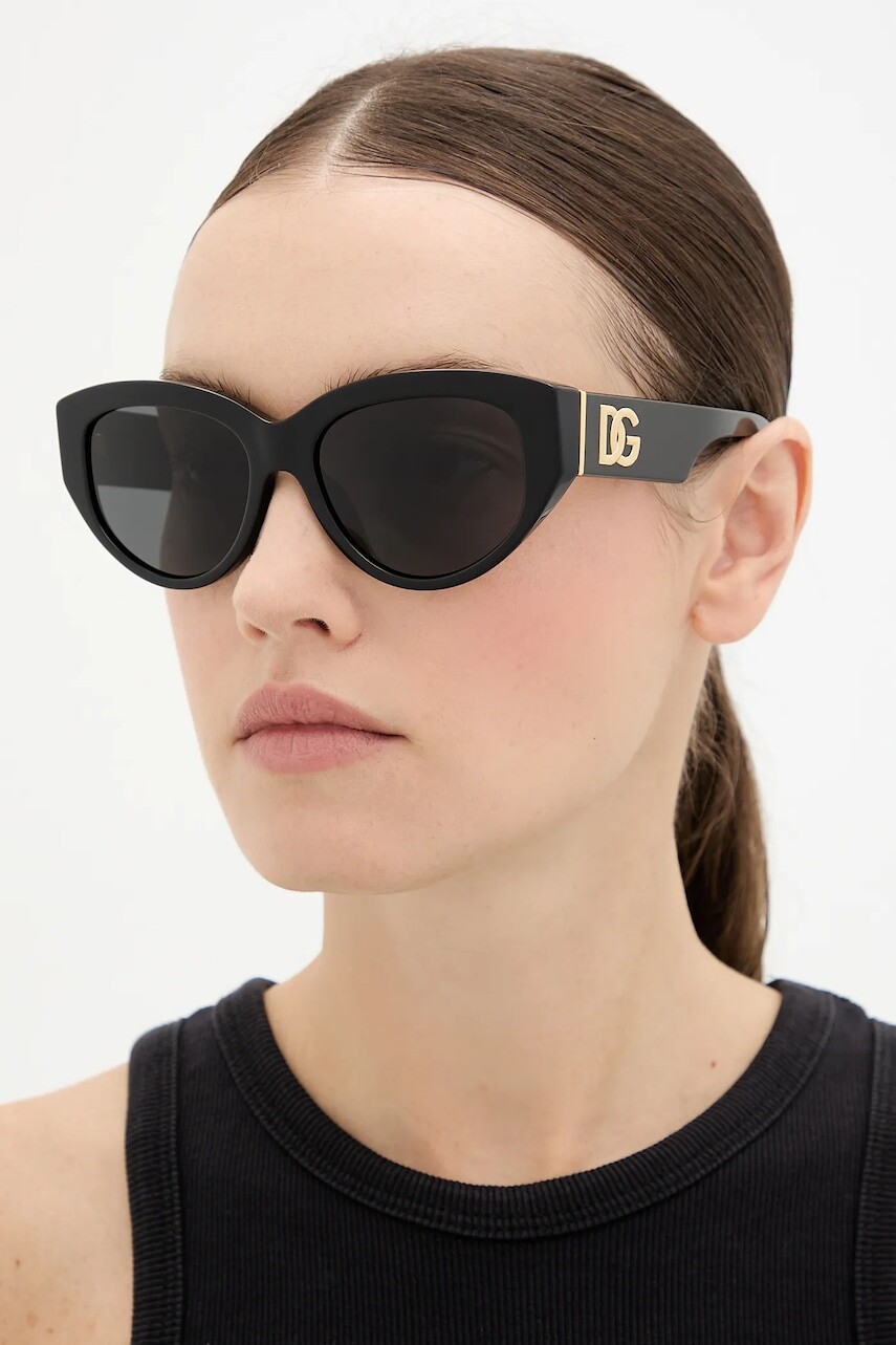 Slnečné okuliare Dolce & Gabbana čierna farba, 0DG4514