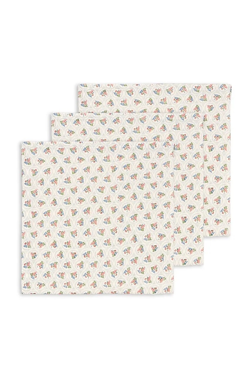 Bavlnená detská plienka Konges Sløjd MUSLIN CLOTH GOTS 3-pak KS104186