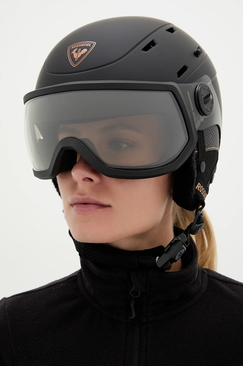 Lyžiarska prilba Rossignol čierna farba, RKMHE02