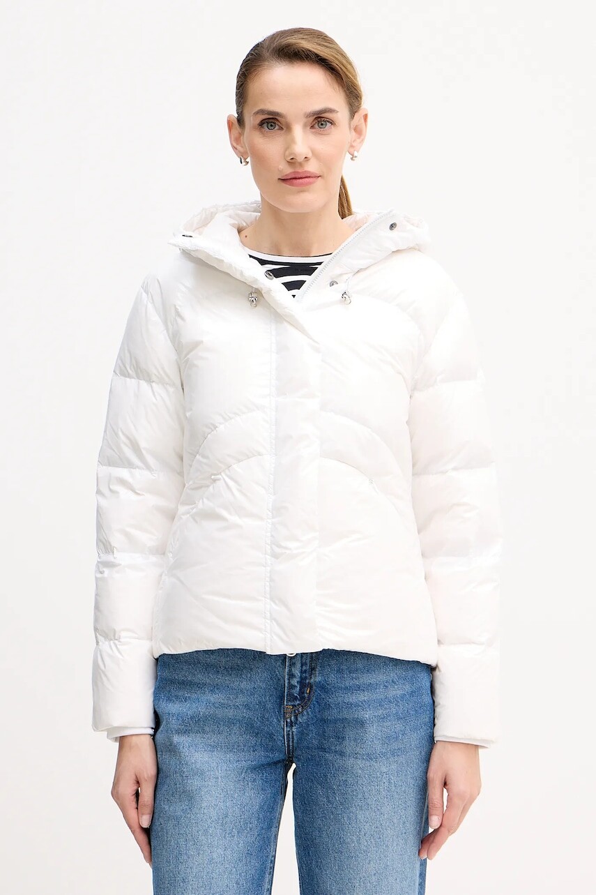 Páperová bunda Colmar biela farba, zimná, 2250.8XV