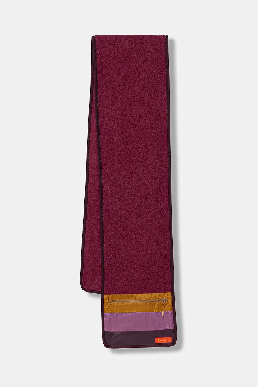 Šál Cotopaxi Teca bordová farba, vzorovaný, F22469U330